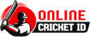stylized cricket id logo design