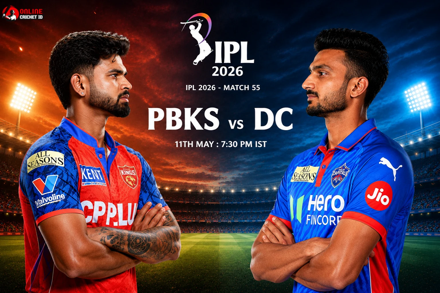 PBKS vs DC