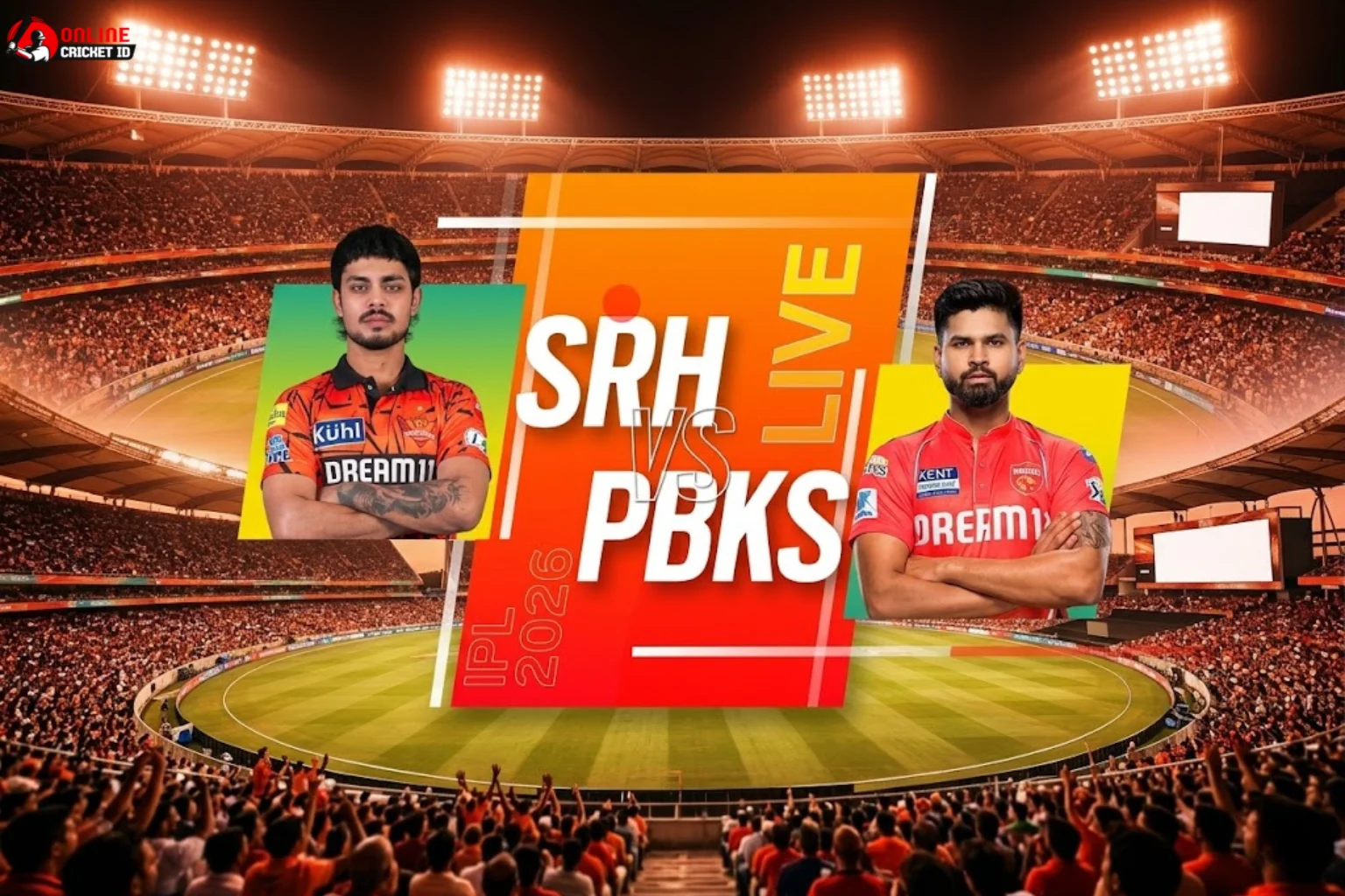 SRH vs PBKS