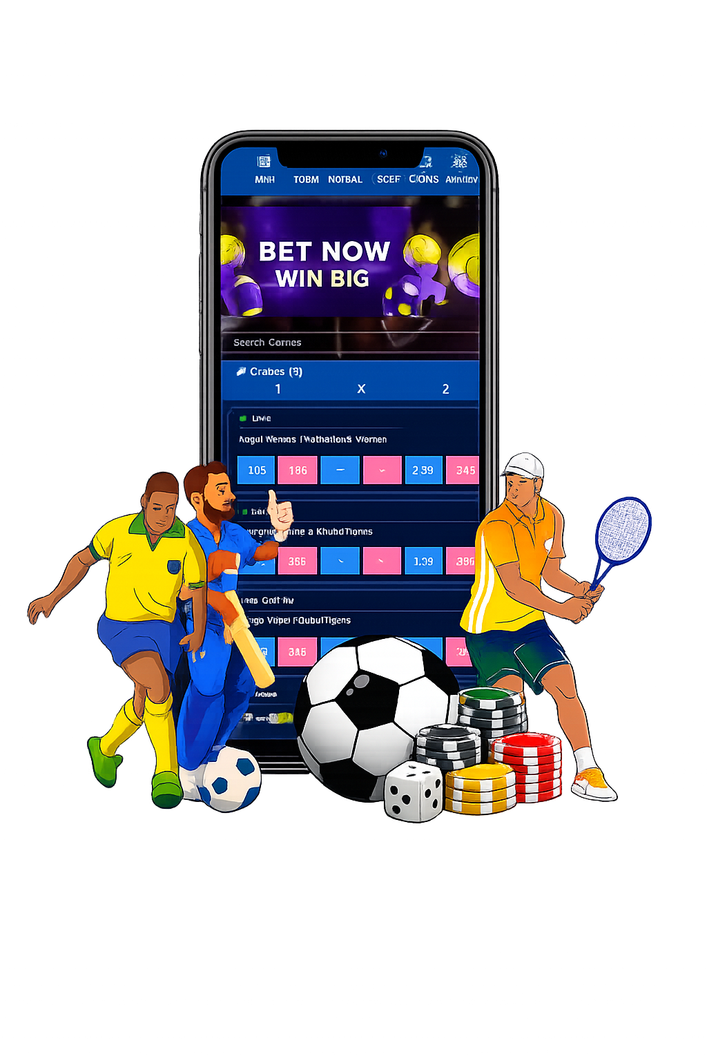 Premium casino croupier chips alignment layout